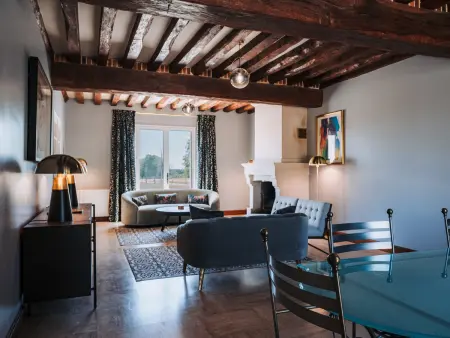 Gîte du Château de la Brosse – 10 pers., piscine, tennis : photo 24