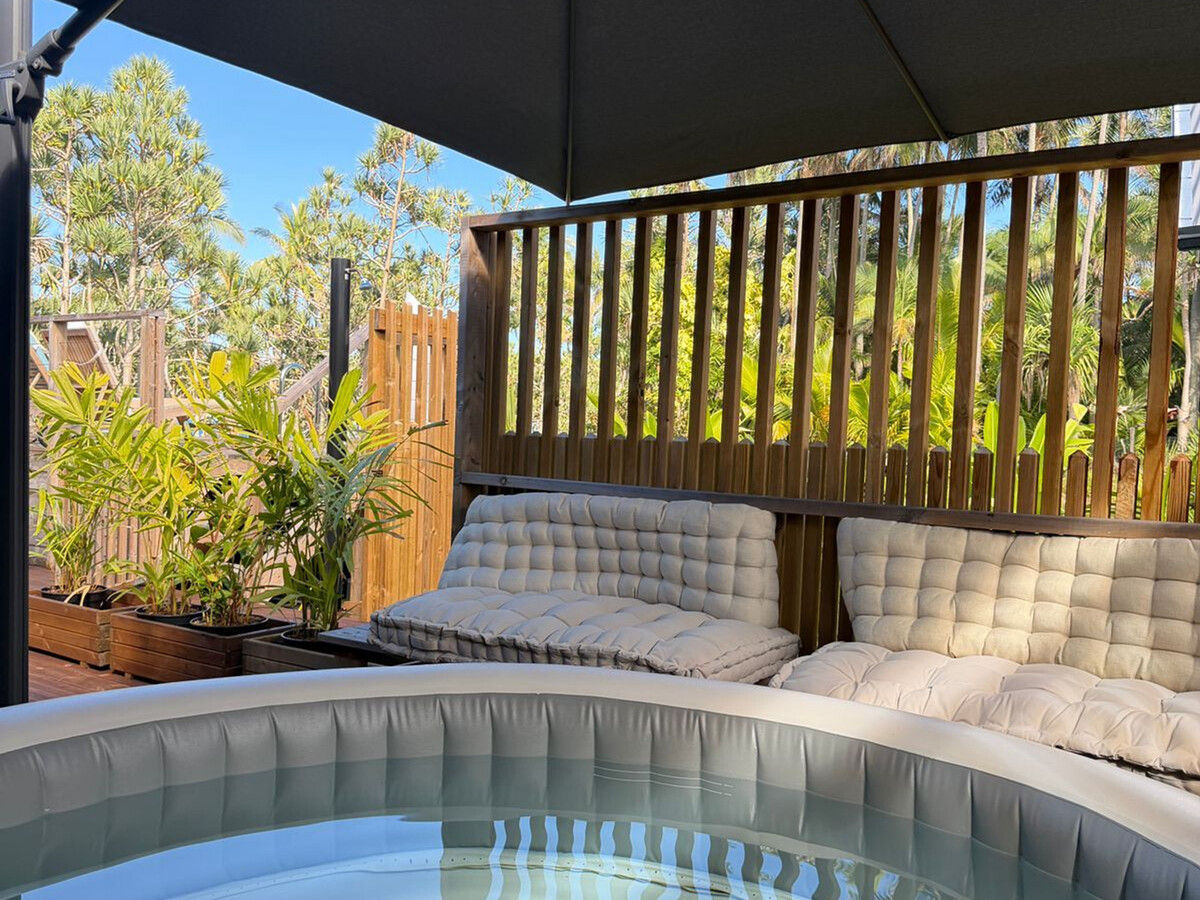 Bungalow avec jacuzzi privatif à Saint-Philippe - Photo 2