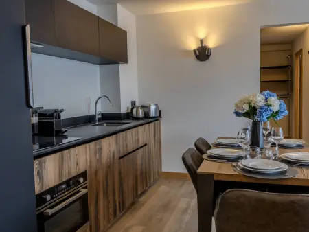 Appart 65m² sauna privatif, parking - Belle Plagne : photo 6