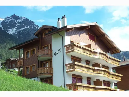 Location appartement à Grächen, Golf, (Grächen). 5-Bettwohnung