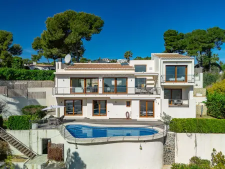Villa Bartok à Javea : piscine, 4 chambres, vue mer : photo 1
