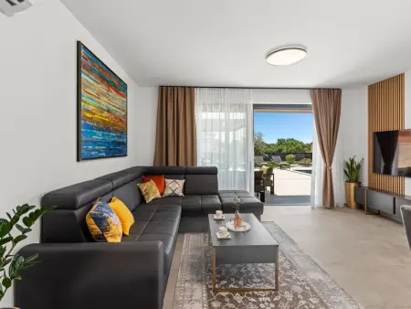 Villa Angelus, maison moderne avec piscine privée à Novigrad : photo 3