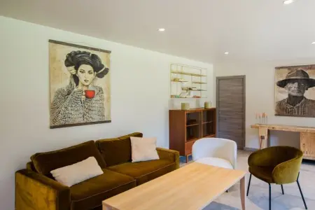 Maison briques colombages 6 pers., jardin clos, 50m de la mer : photo 8