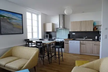 Maison L'Horizon à Hautot-sur-Mer, vue mer et falaises : photo 6