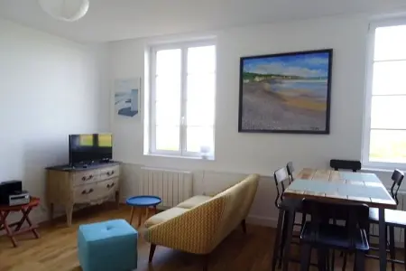 Maison L'Horizon à Hautot-sur-Mer, vue mer et falaises : photo 8
