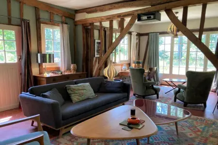 Maison 4 chambres Seine-Maritime, colombages et confort moderne : photo 12