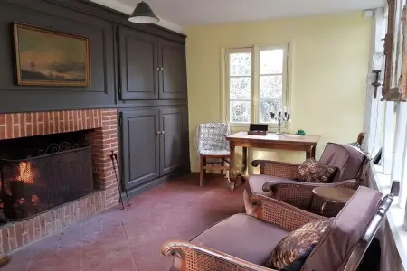 Maison sur falaise avec vue mer à Varengeville-sur-Mer : photo 7