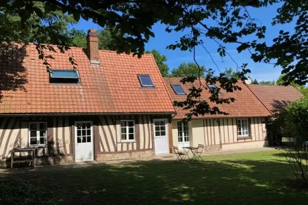 Maison de campagne colombages à Varengeville, 500m de la mer : photo 5