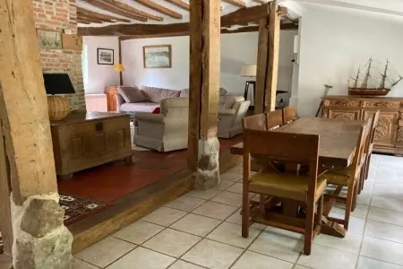 Maison de campagne colombages à Varengeville, 500m de la mer : photo 9