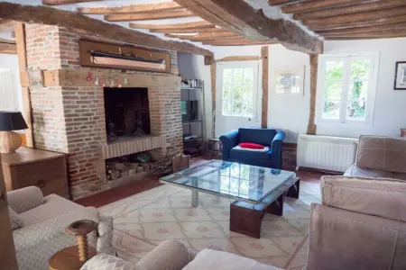Maison de campagne colombages à Varengeville, 500m de la mer : photo 11
