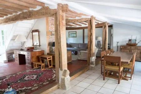 Maison de campagne colombages à Varengeville, 500m de la mer : photo 21
