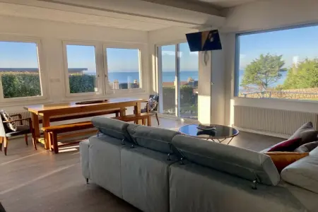 Maison vue mer à Veules-les-Roses, 8 personnes : photo 11