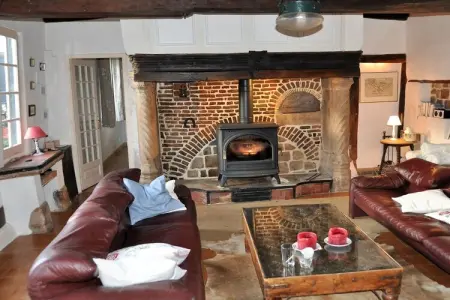 La Chaumière Bleue, maison XVIe-XVIIe à Saint Pierre le Vieux : photo 14
