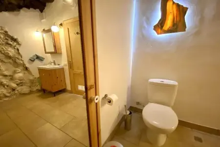 Maison troglodyte isolée avec vue baie à Puntallana : photo 8