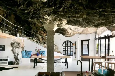Maison troglodyte isolée avec vue baie à Puntallana : photo 10