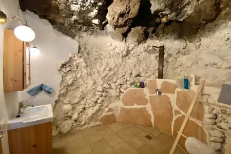 Maison troglodyte isolée avec vue baie à Puntallana : photo 12