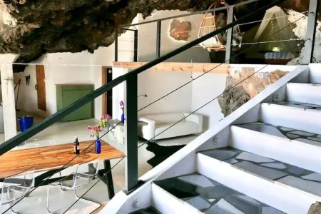 Maison troglodyte isolée avec vue baie à Puntallana : photo 19