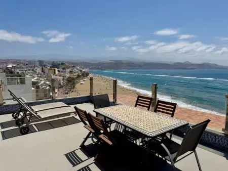 Location appartement à Las Palmas de Gran Canaria, Appartement spacieux, vue mer - 8 pers.