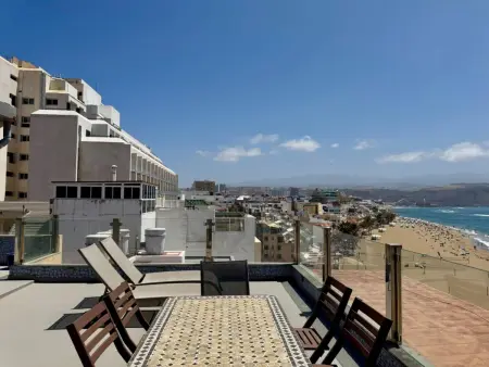 Appt 180 m² front de plage, 3 ch., 8 pers. : photo 6