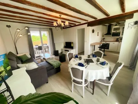 Gîte de plain-pied 4 pers. Orbigny, jardin clos et jeux : photo 3