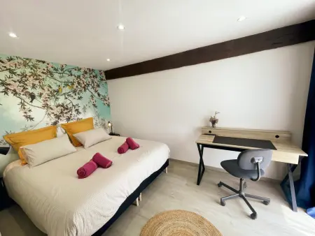 Gîte de plain-pied 4 pers. Orbigny, jardin clos et jeux : photo 21