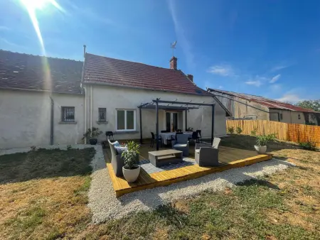 Gîte de plain-pied 4 pers. Orbigny, jardin clos et jeux : photo 29
