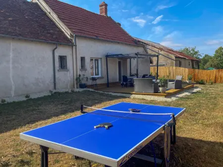 Gîte de plain-pied 4 pers. Orbigny, jardin clos et jeux : photo 31
