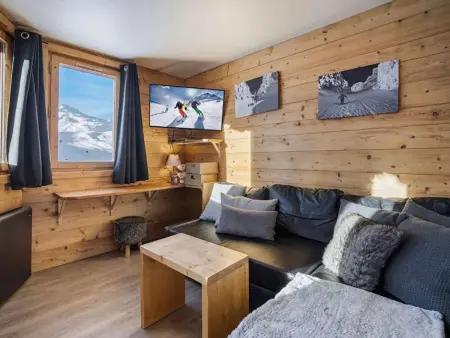 Appartement rénové 6 pers. Val Thorens, départ skis aux pieds : photo 1