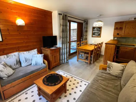 Location appartement à Valloire, Appartement accueillant - 6 pers.