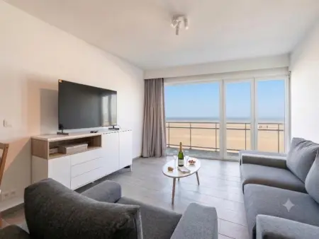 Studio vue mer sur la digue de Blankenberge, 4 pers. : photo 1