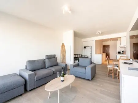 Studio vue mer sur la digue de Blankenberge, 4 pers. : photo 4