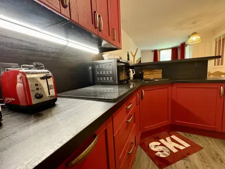 Appartement 4 pers. avec balcon, accès direct aux pistes : photo 3