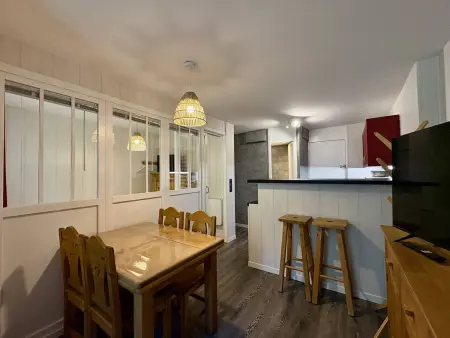 Appartement 4 pers. avec balcon, accès direct aux pistes : photo 4