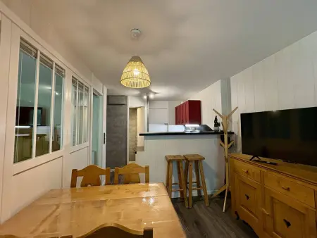 Appartement 4 pers. avec balcon, accès direct aux pistes : photo 6