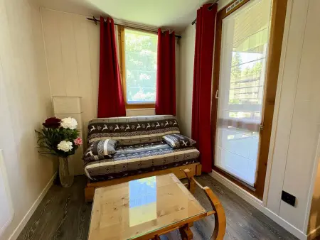 Appartement 4 pers. avec balcon, accès direct aux pistes : photo 8
