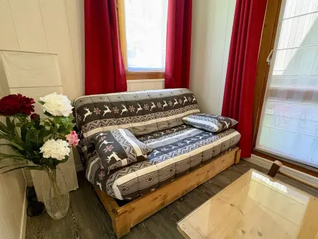 Appartement 4 pers. avec balcon, accès direct aux pistes : photo 9