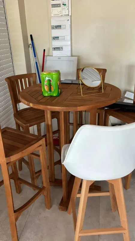 Appartement moderne vue mer, jardin clôturé, Saint-François : photo 9