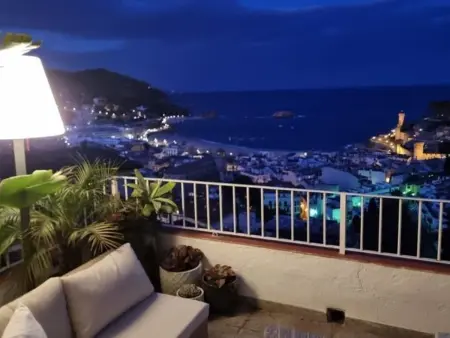 Loft privé Mirador del Codolar, vue panoramique Tossa : photo 13