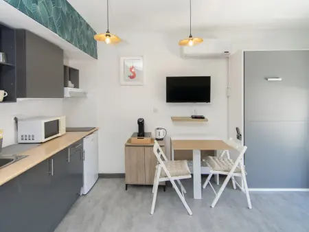 Studio 24m² vue canal à Empuriabrava, 1km plage : photo 4