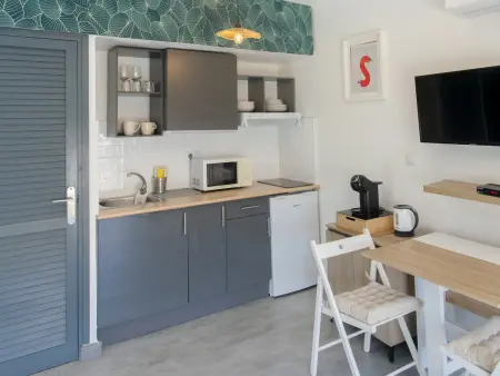 Studio 24m² vue canal à Empuriabrava, 1km plage : photo 8