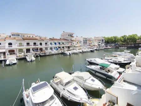 Studio 24m² vue canal à Empuriabrava, 1km plage : photo 13