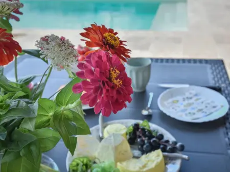 La Grange, Gîte de qualité avec terrasse et piscine privée - Photo 31