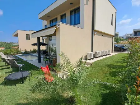 Villa Val à Medulin : 4 chambres, piscine privée et vue mer : photo 12