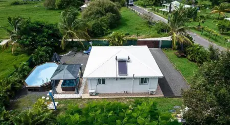 Maison avec piscine privée à Saint-François, Maison 5 personnes à Saint François - Photo 1