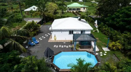 Maison avec piscine privée à Saint-François, Maison 5 personnes à Saint François - Photo 7