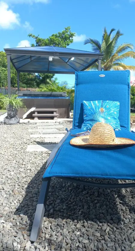 Maison avec piscine privée à Saint-François, Maison 5 personnes à Saint François - Photo 12