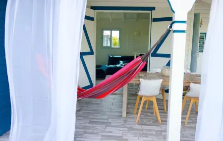 Maison avec piscine privée à Saint-François, Maison 5 personnes à Saint François - Photo 13