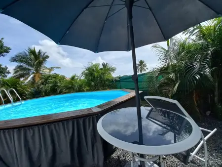 Maison avec piscine privée à Saint-François, Maison 5 personnes à Saint François - Photo 17