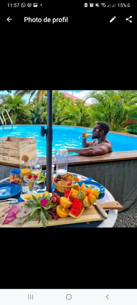 Maison avec piscine privée à Saint-François, Maison 5 personnes à Saint François - Photo 21
