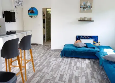 Maison avec piscine privée à Saint-François, Maison 5 personnes à Saint François - Photo 25